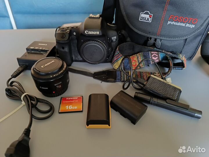 Фотоаппарат canon 7d