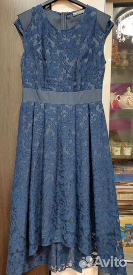 Вечернее платье 46 размера бу