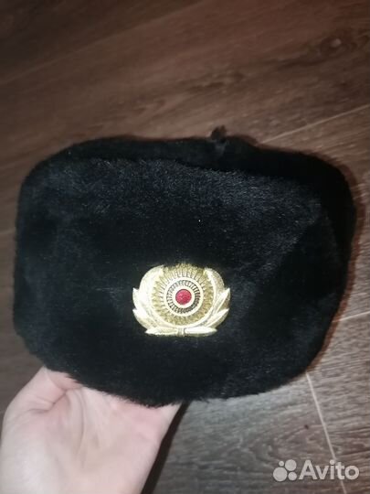 Шапка ушанка мужская