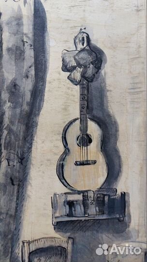 Картина графика интерьер 40 на 50