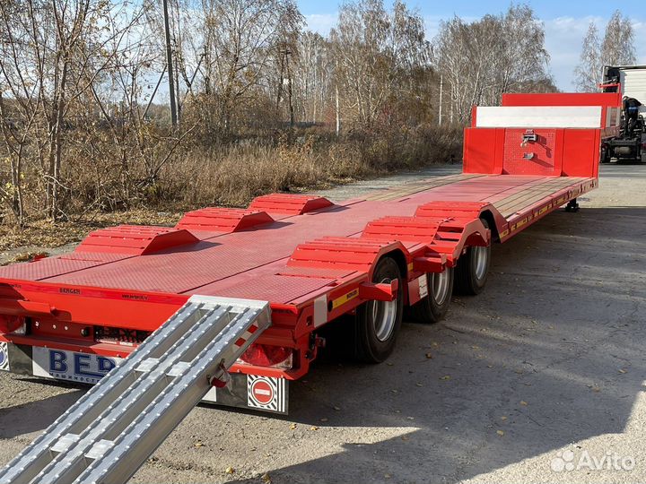 Полуприцеп трал (тяжеловоз) Berger 9853, 2023