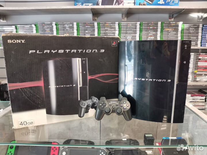 Sony PS3 Fat 60gb + Коробка