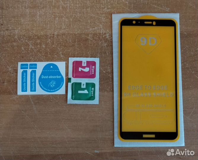 Защитное стекло на huawei p smart (2018)