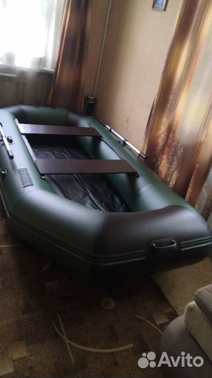 Надувная лодка пвх гребная Броня 3000