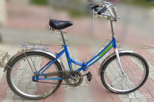 Велосипед городской складной