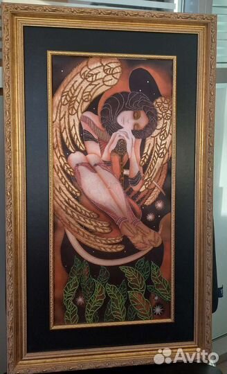 Картина ночной ангел