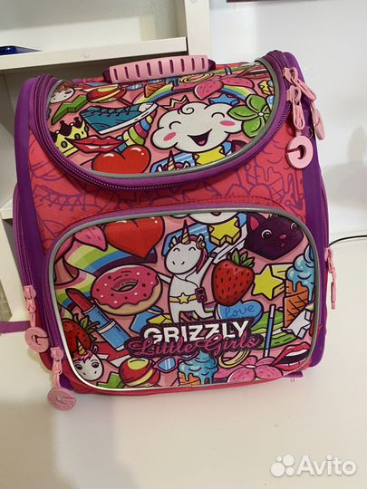Школьный рюкзак grizzly новый
