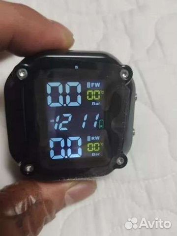 Контроль давления шин мотоцикла