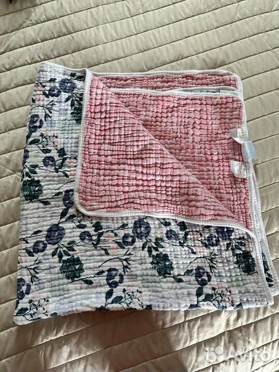 Одеяло Aden&Anais муслиновое Flowers bloom 112x112