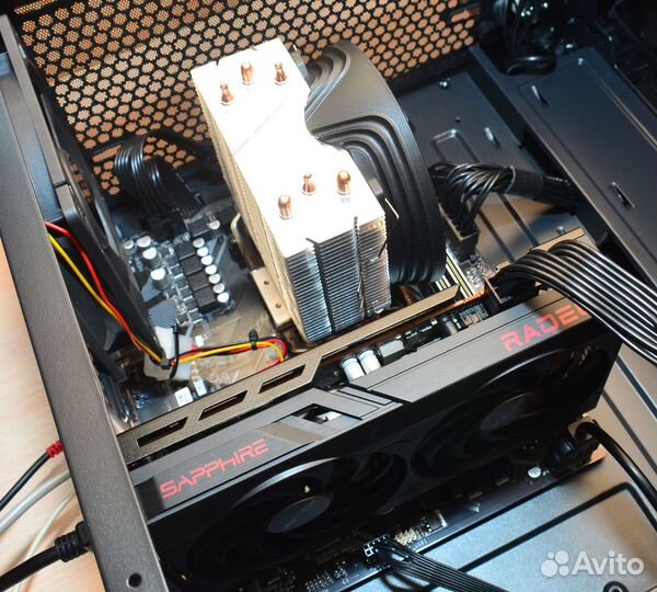 Для игр Ryzen 3600 + RX 6600 8gb