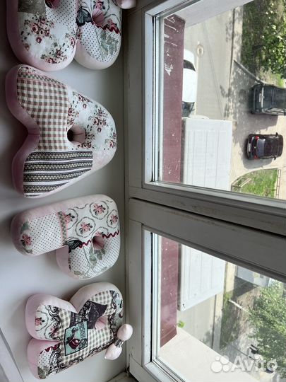 Мягкие буквы подушки