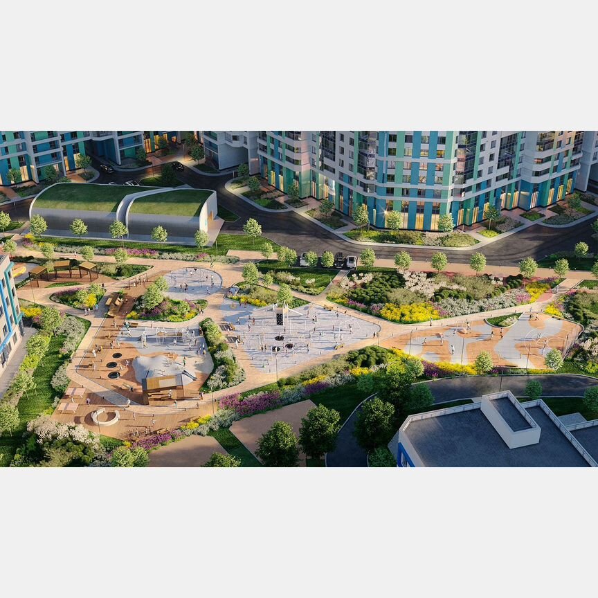 1-к. квартира, 36 м², 2/20 эт.