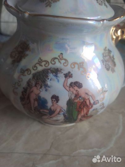 Мадонна ГДРKahla Чайник.Тарелки.Блюдо.Блюдце.Чашка