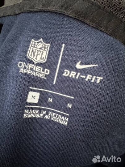 Худи с капюшоном на молнии Seattle Seahawks Nike