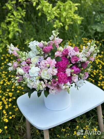 Букет цветов пионы