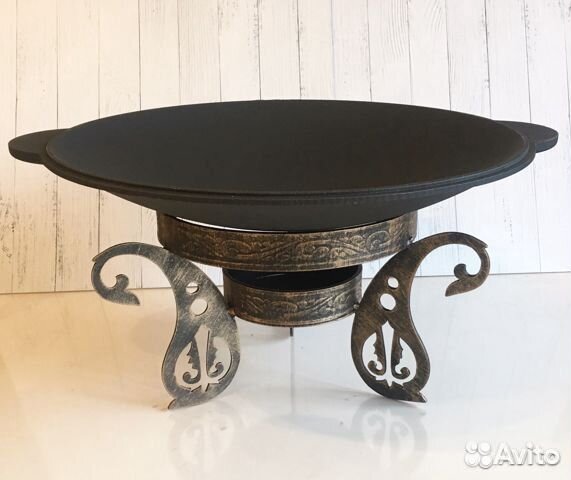 Садж чугунный Крышка-сковорода Подставки под саджи