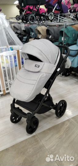 Коляска 2 В 1 riko basic montana 03 серый