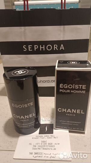 Chanel egoiste дезодорант