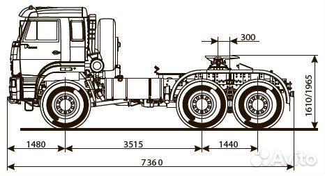 КАМАЗ 65221-53, 2024