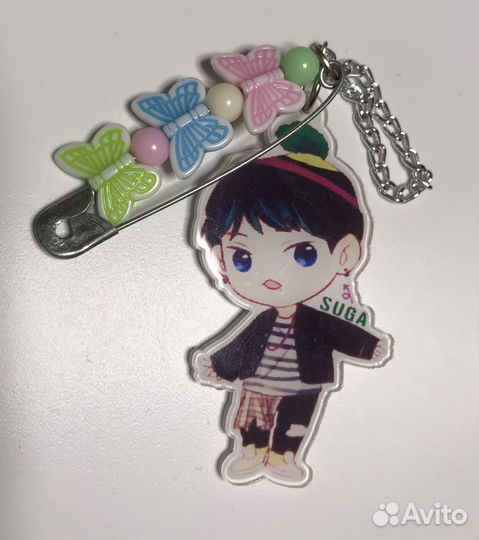 Брелок акриловый BTS