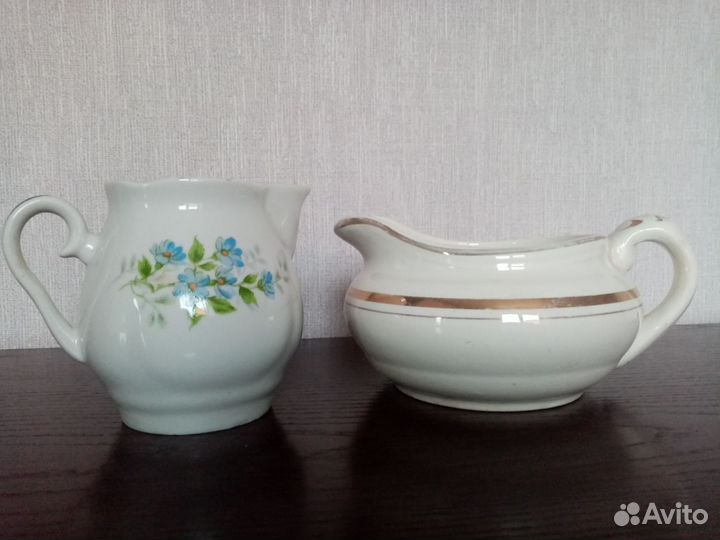 Сливочники фарфор