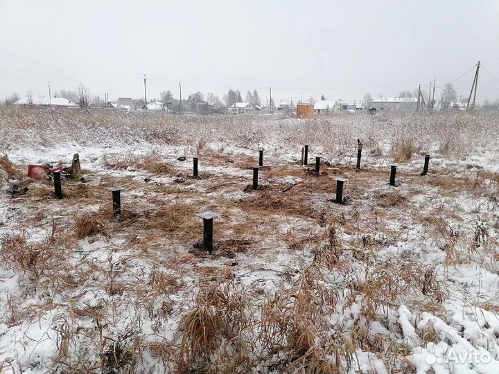 Винтовые сваи установка под ключ