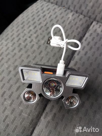 Налобный фонарь 18650