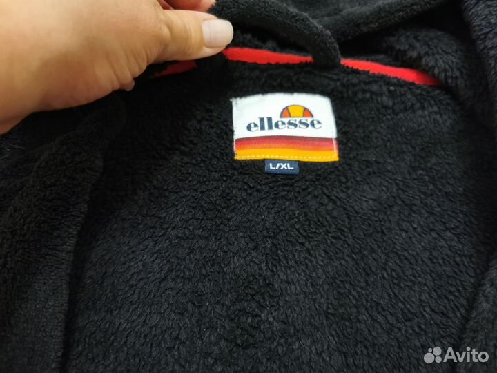 Мужской махровый халат Ellesse