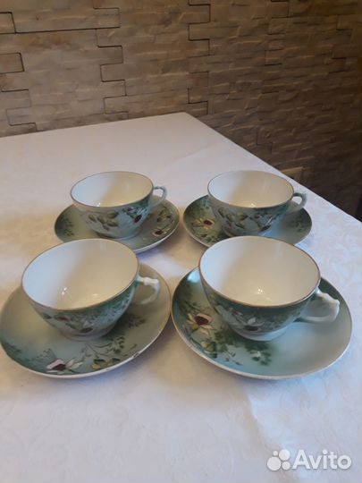 Чайная пара Дулево 1918-1930г.г