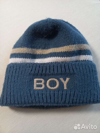 Шапка для мальчика демисезонная