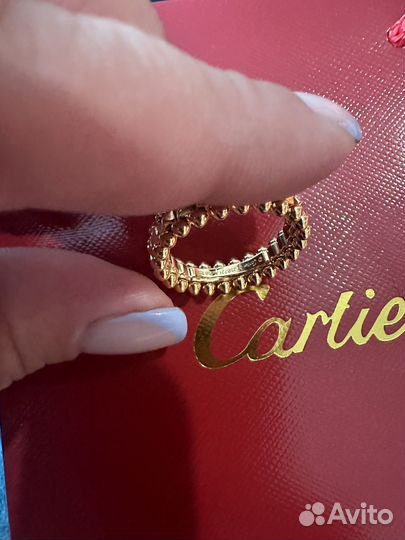 Cartier кольцо пики