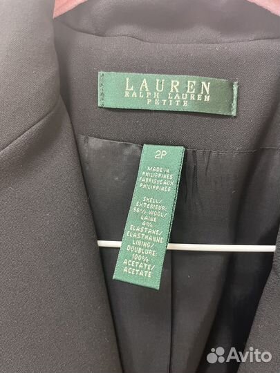 Ralph lauren пиджак шерсть 96%женский 42