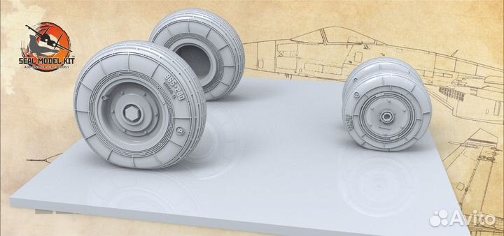 Дополнение из смолы Seal Model Kit smk48050