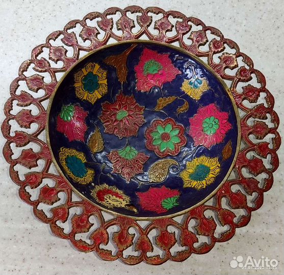 Ваза фруктовница СССР