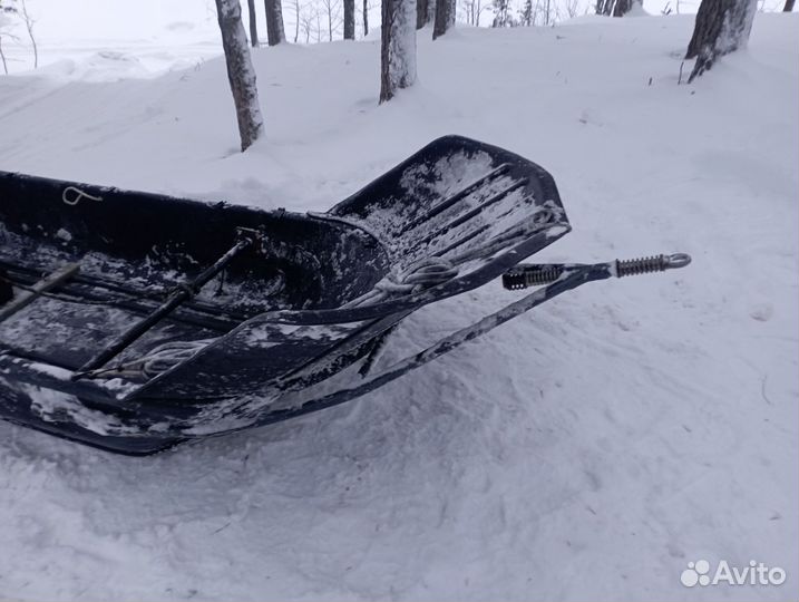 Сани волокуши для снегохода бу