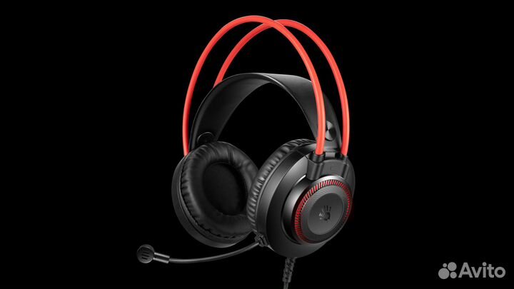 Гарнитура игровая A4Tech Bloody G200 Black/Red