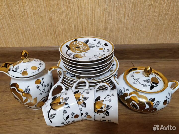 Кофейный сервиз Вербилки СССР фарфор