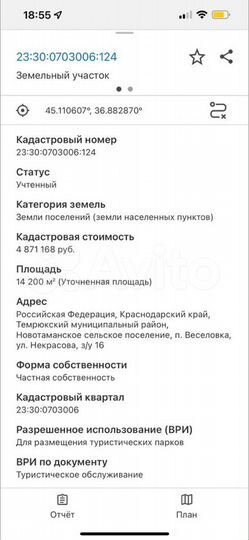 Участок 1,42 га (ИЖС)