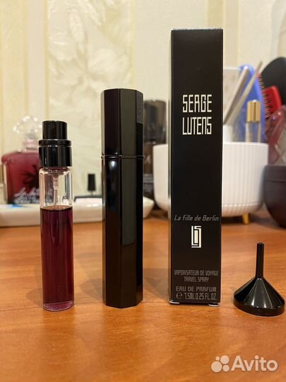 Serge lutens la fille de berlin трэвел+футляр