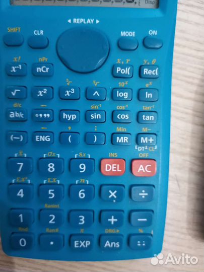 Casio калькулятор. Рабочий. Инженерный