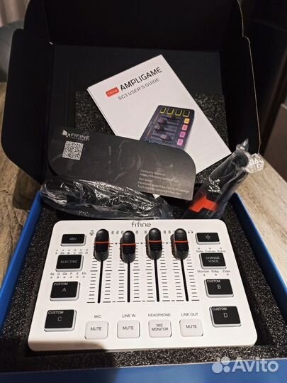Аудио карта Fifine apligame sc3