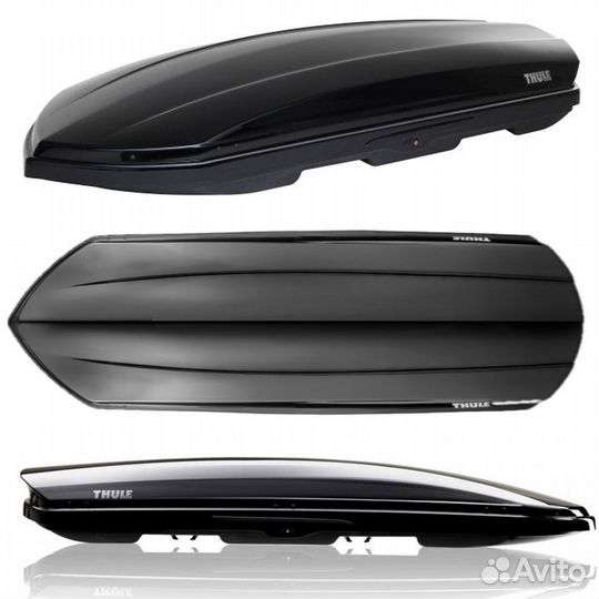 Автобокс Тhule Dynamic M(800) черный глянец