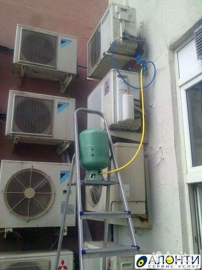 Чистка, Ремонт, Заправка Кондиционеров, Демонтаж