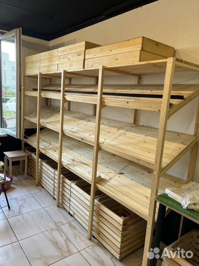 Деревянные ящики в интерьер или для бизнеса