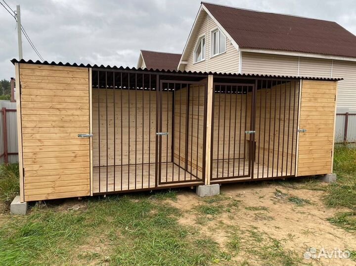 Вольер для собак в рассрочку