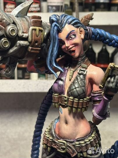 3 D модель Jinx (Аркейн) ручная работа