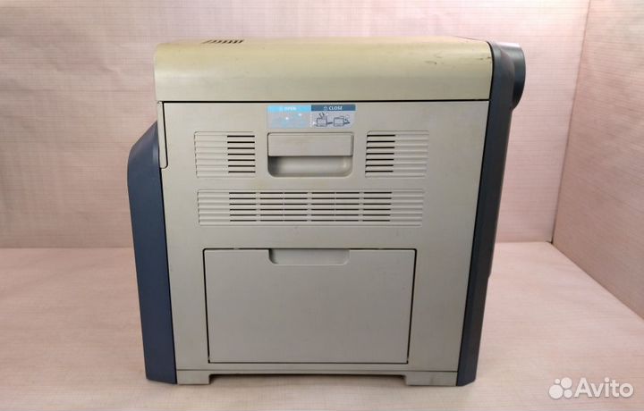 Принтер samsung CLP-600 б/у, дефект печати