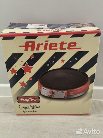 Новая блинница Ariete 202