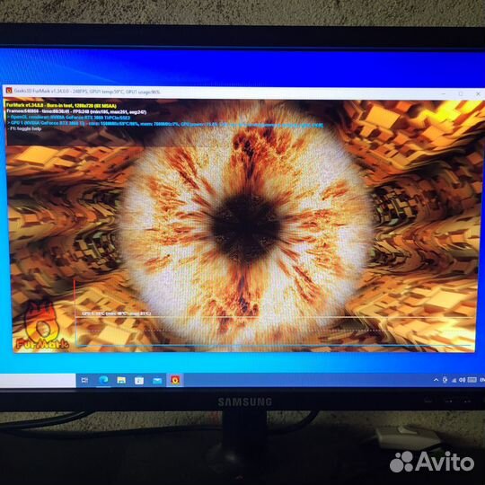 Видеокарта GeForce RTX 3060 Ti gaming OC 8g