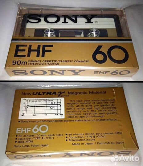 Sony EHF хром повреждения упаковки